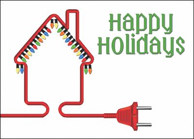 electrician clipart merry christmas