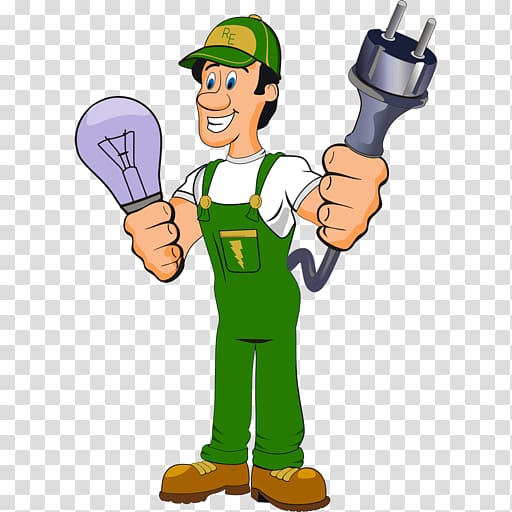 Electricity maintenance others transparent. Electrician clipart repair guy