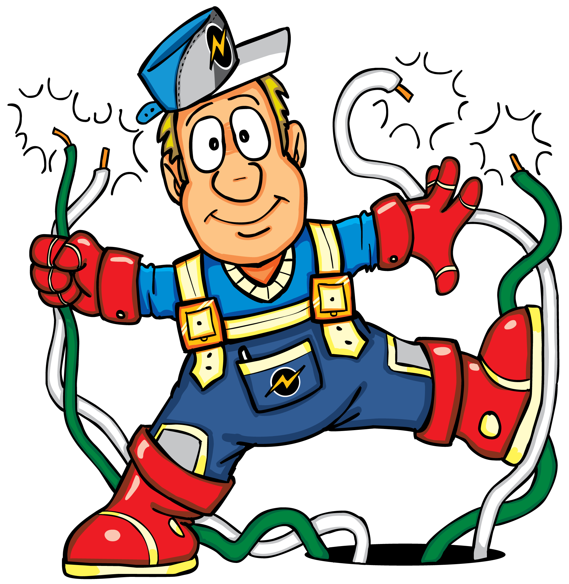 Plumber clipart electrical work. Air conditioning solar electricians