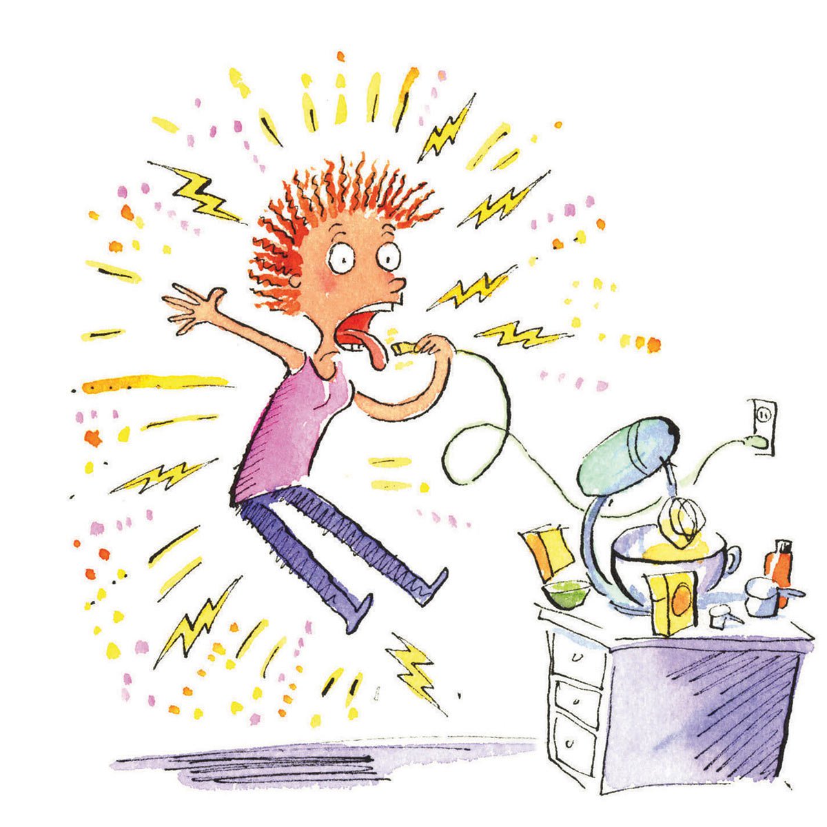  almost unbelievable plumbing. Electrician clipart zapped