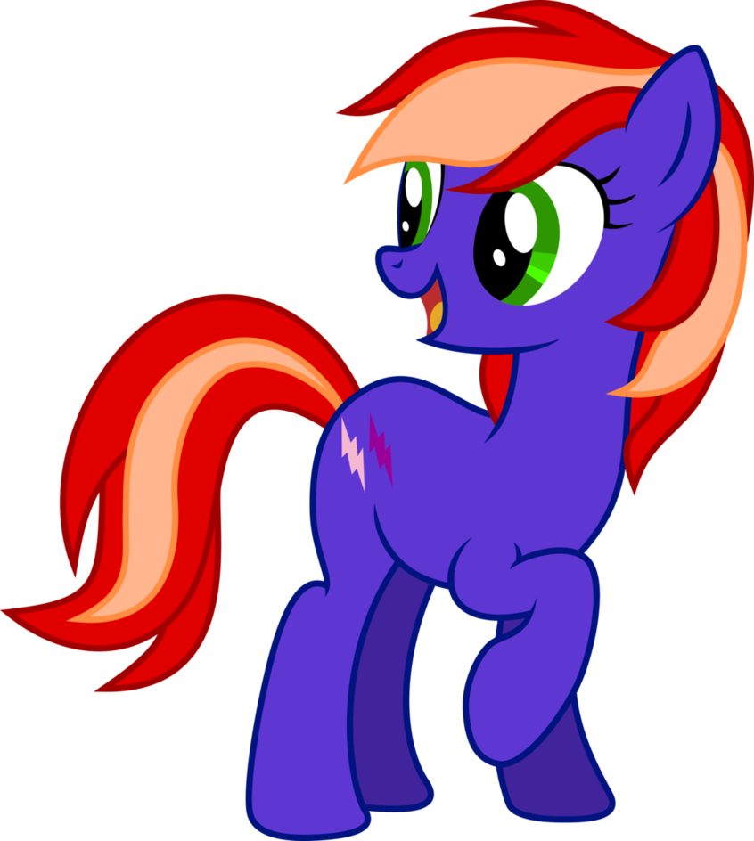 Terrawatt formerly unnamed pony. Electrician clipart zapped