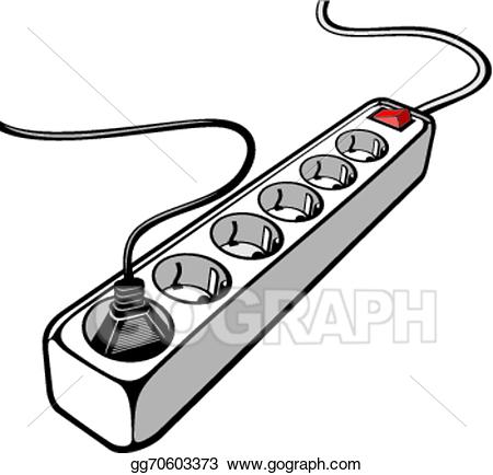 electricity clipart extension cord
