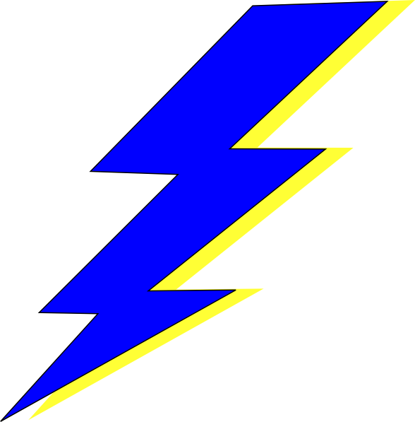 lightning clipart design