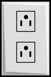 Plug clipart power. Outlet us clip art
