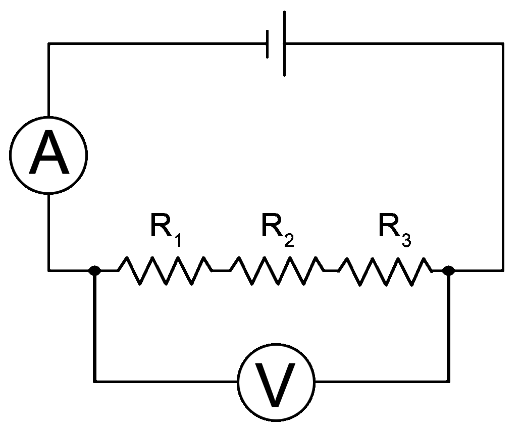 electricity clipart series circuit