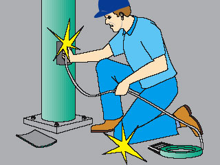 Electricity clipart unsafe. The world through electrical