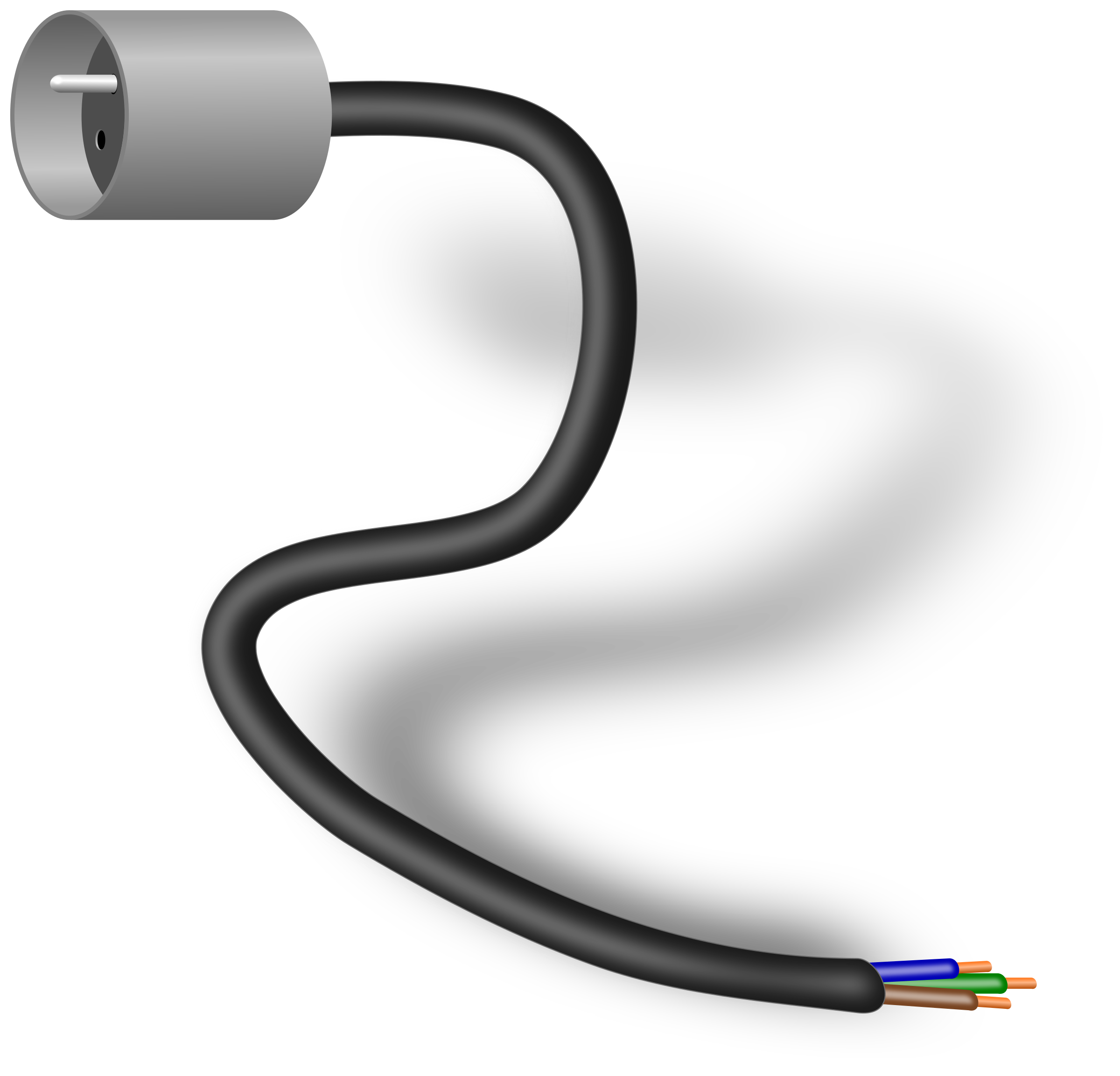 Headphones cord
