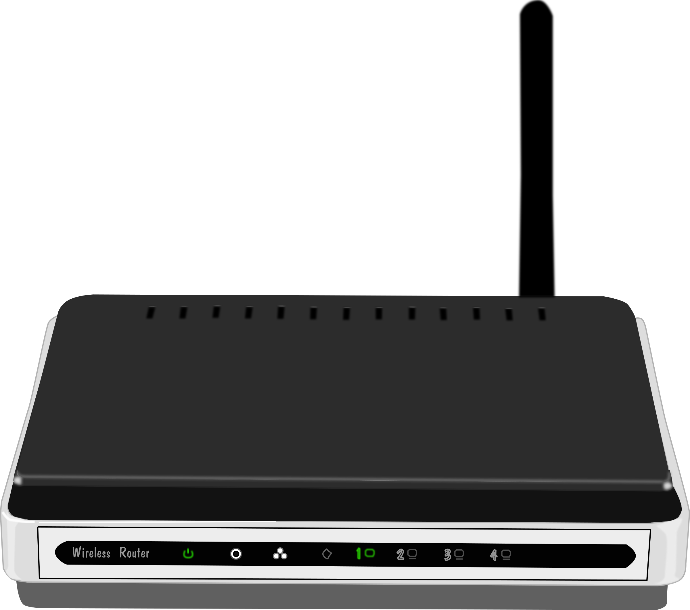 Technology clipart wireless network. Router big image png