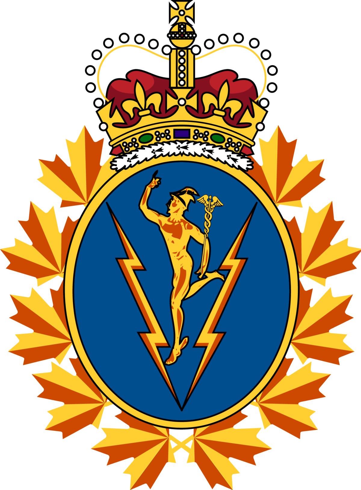 Military clipart army canadian. Communications and electronics branch