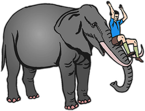 elephants clipart animated