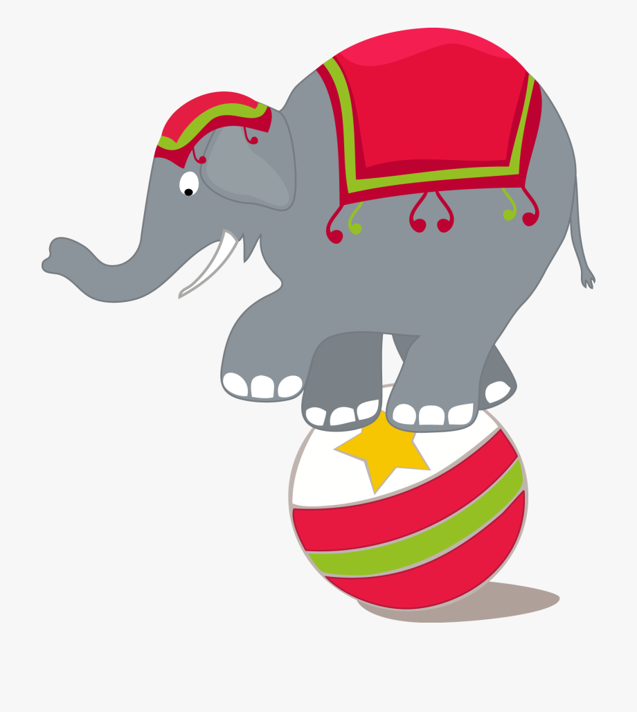 elephant clipart carnival
