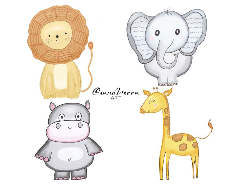 elephant clipart lion