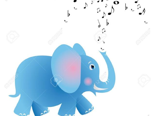 Elephant clipart music. Free headphones headphone download