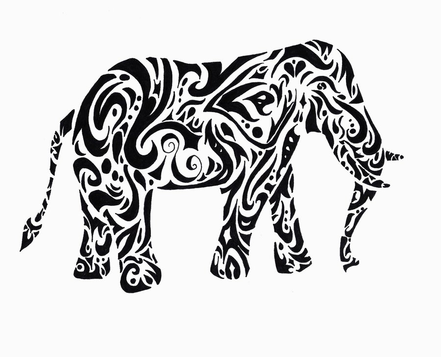 Free Free 150 Tribal Elephant Svg Free SVG PNG EPS DXF File