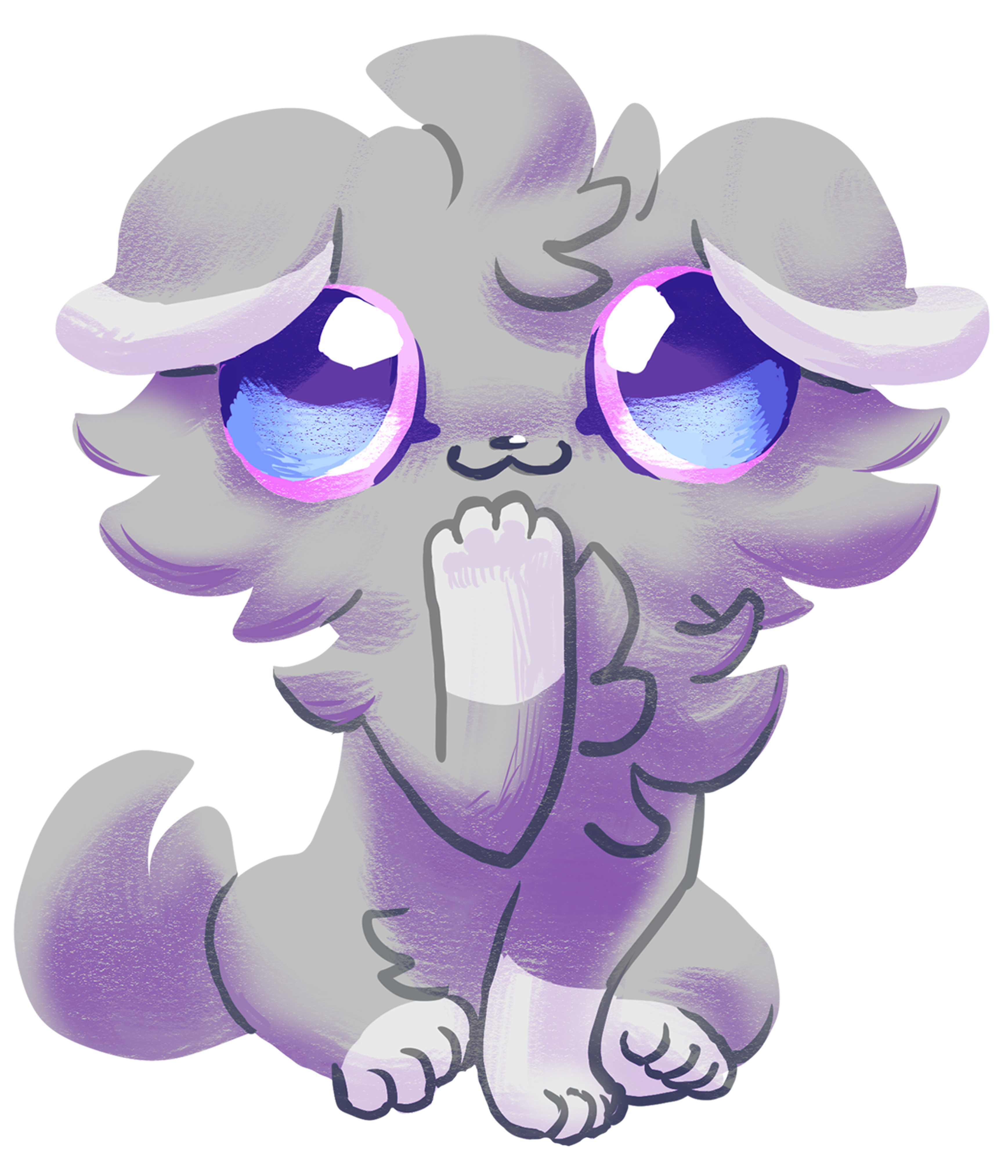Espurr c . Elephants clipart lavender