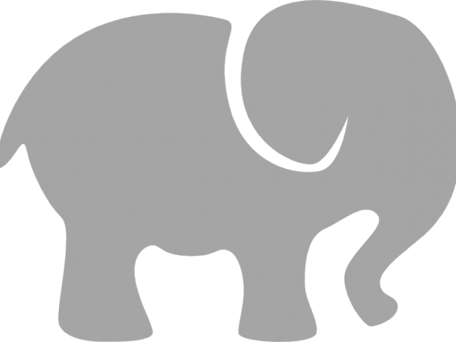 elephants clipart simple