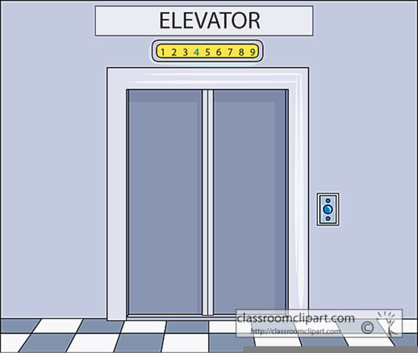 elevator clipart animated
