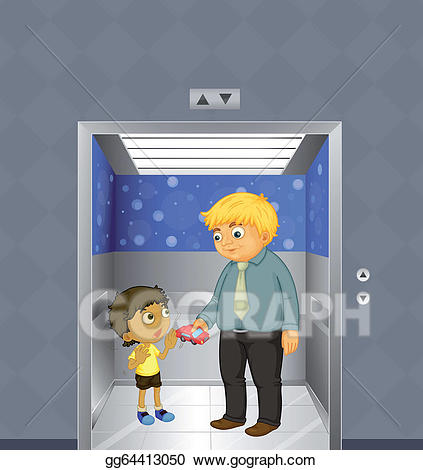 elevator clipart kid