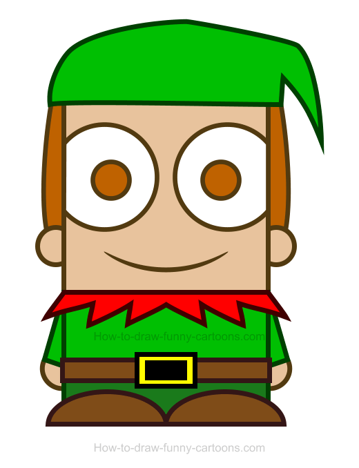 Belt clipart elf. How to draw an