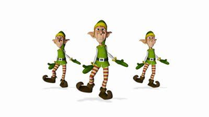 Dancing free images at. Elf clipart animated
