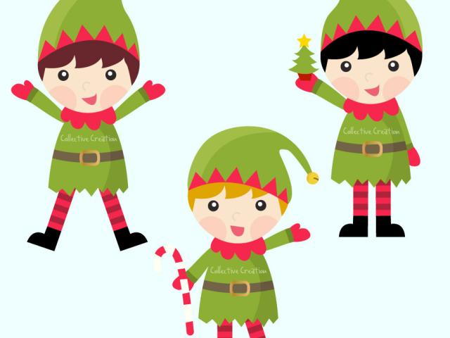 Elf clipart easy, Elf easy Transparent FREE for download on