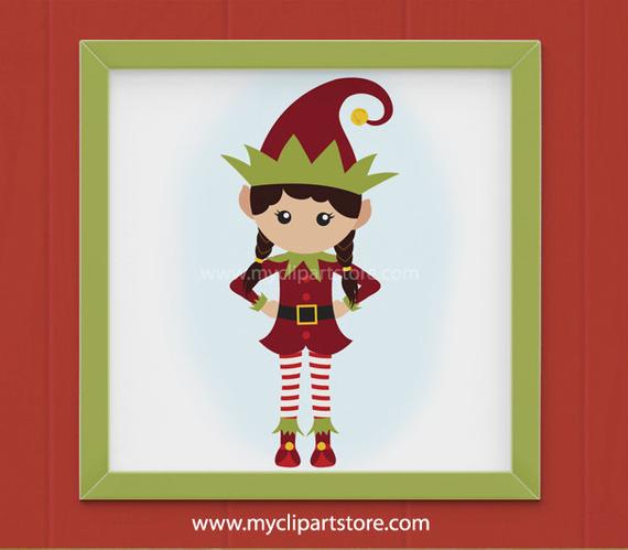 elf clipart female elf