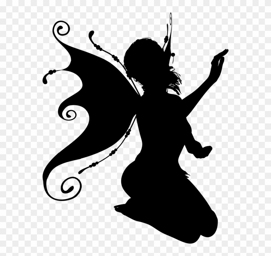 elves clipart silhouette