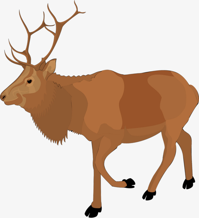 Elk clipart brown. Robust png transparent image