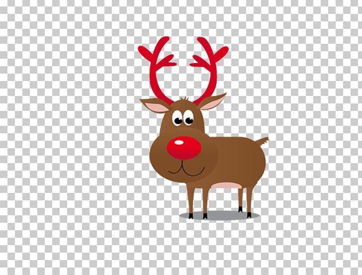 elk clipart christmas