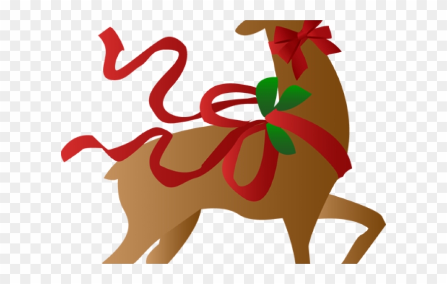 Elk clipart christmas. Transparent reindeer png 