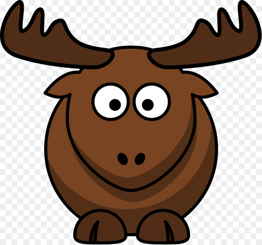 Elk clipart clip art. Moose deer drawing head
