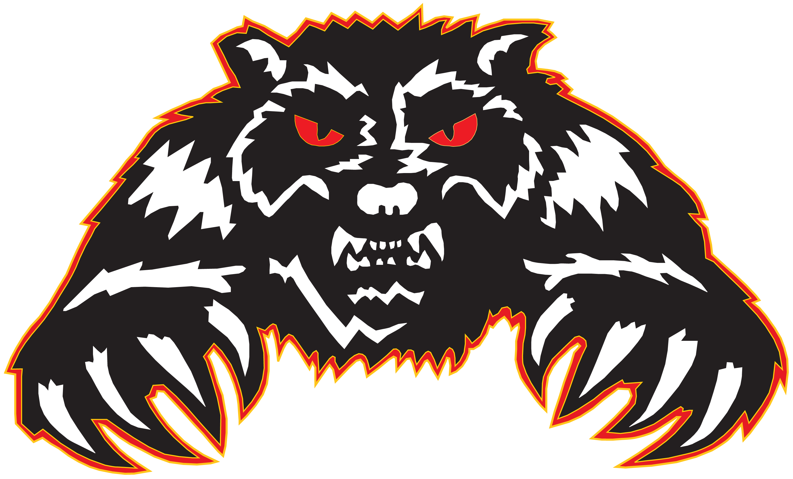 logo clipart wolverine