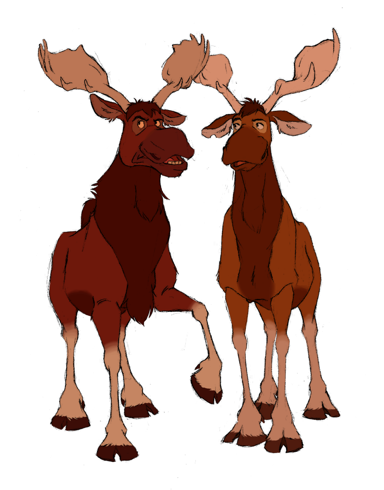 elk clipart moose canadian