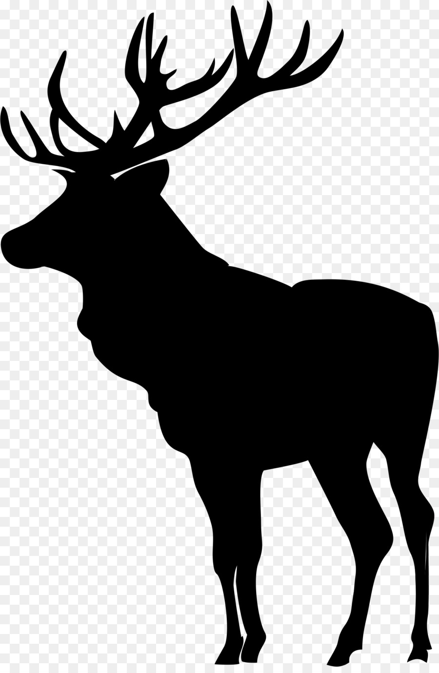 elk clipart white background