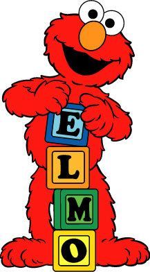 Elmo clipart. Loves you sesame street