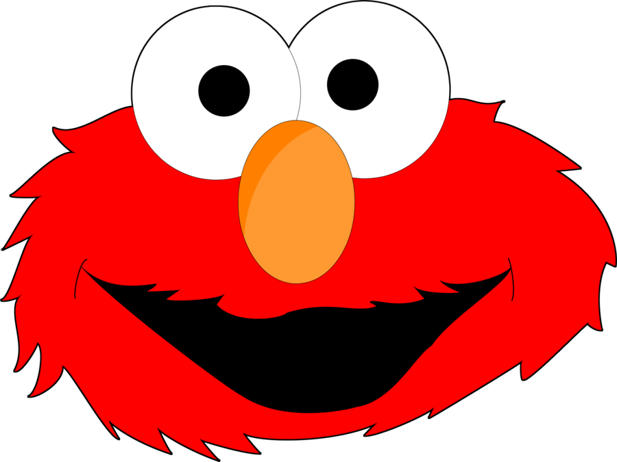 elmo clipart red