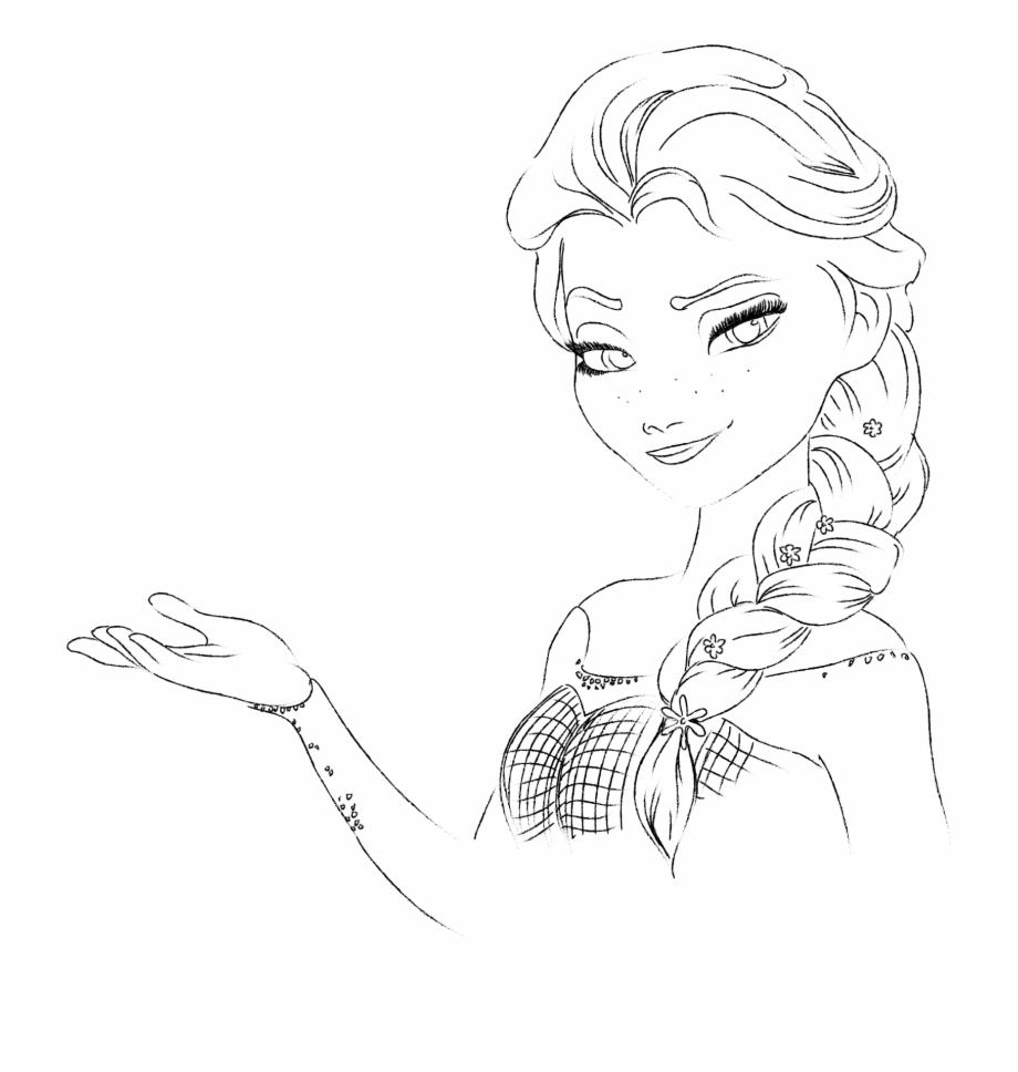 Picture #2653157 - elsa clipart black and white. elsa clipart black and...