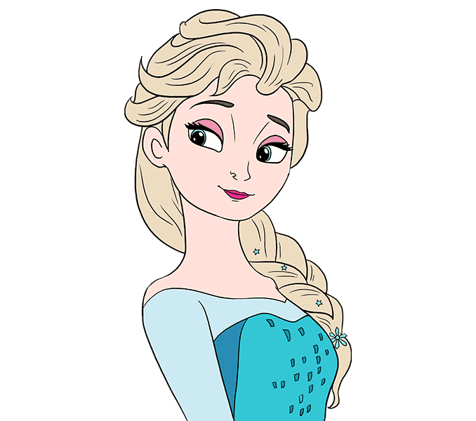 Elsa elsa hair