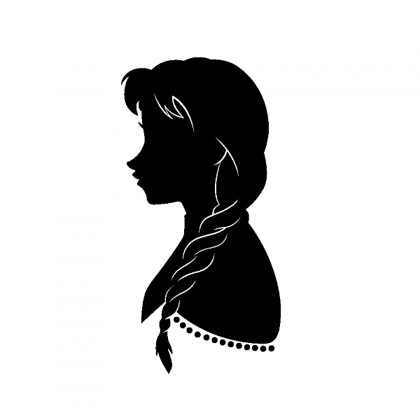 olaf clipart silhouette