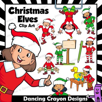Christmas clip art with. Elves clipart dancing elf