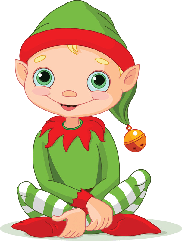 Elf on the shelf clipart. 