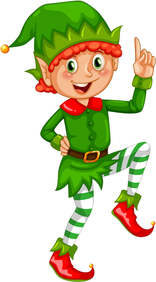 elves clipart green elf