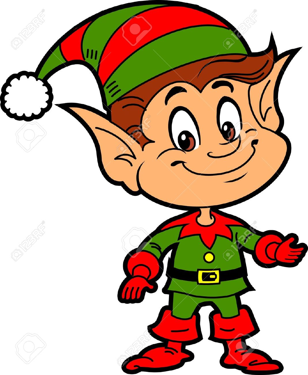 elves clipart santa elf