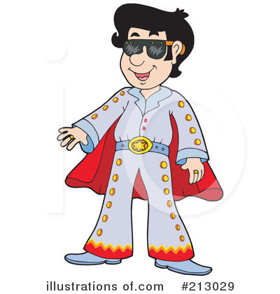 Elvis clipart. Illustration by visekart royaltyfree