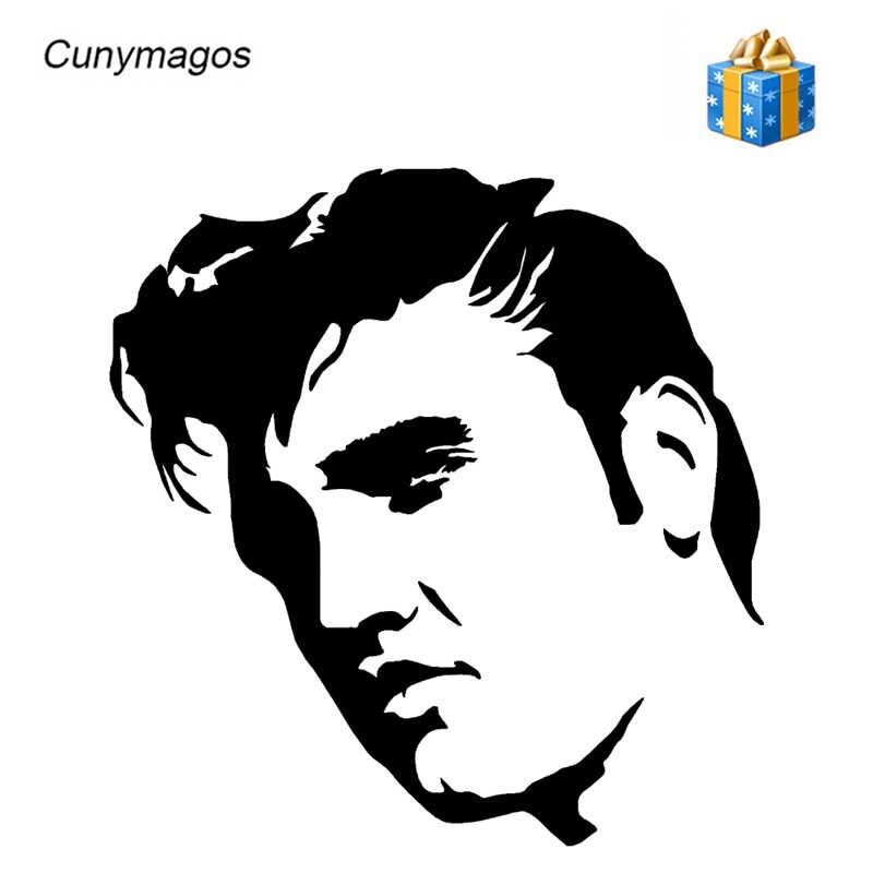 Elvis clipart decal. Presley fashion stickers decals