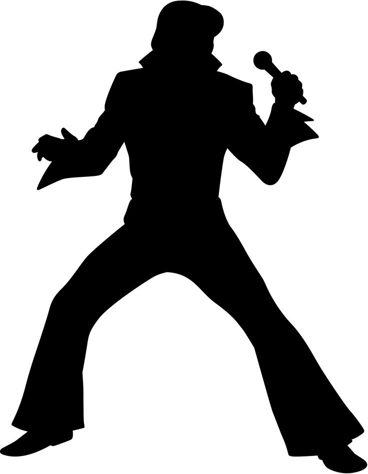 elvis clipart decal