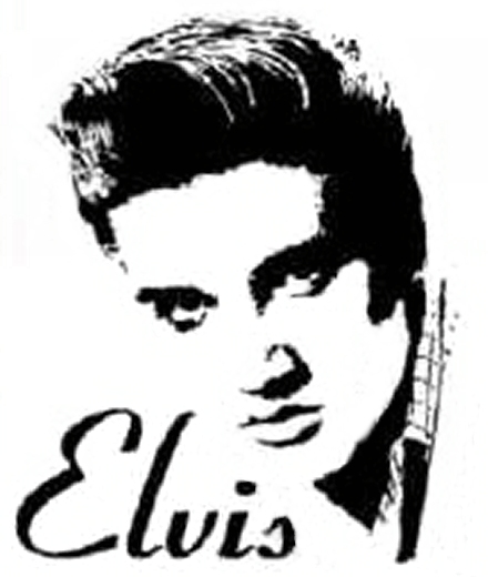 elvis clipart template