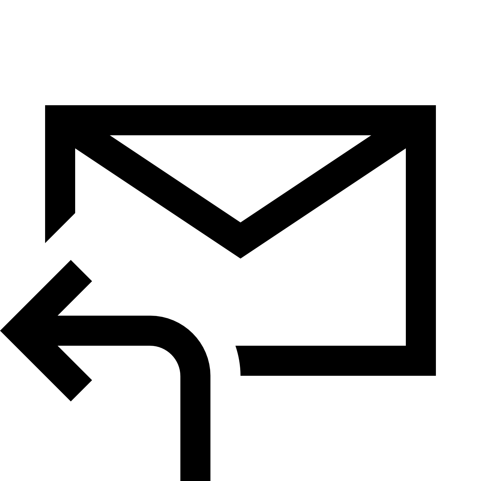 Reply icon free download. Email clipart answer