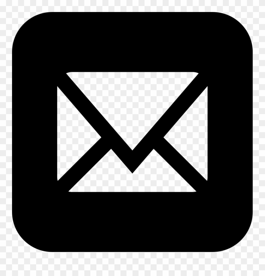 email clipart black and white