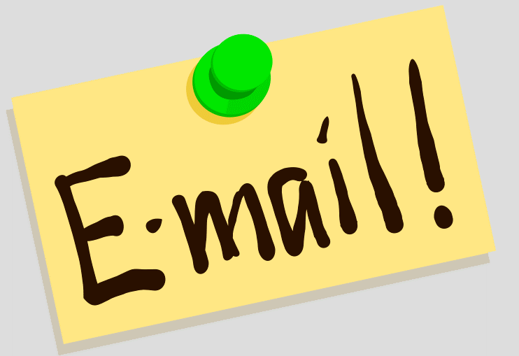 email clipart brief